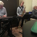 Guy - Candid Saxophone snap at U3A Jazz Night