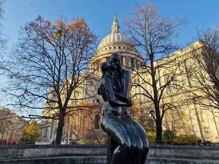 Allan - Young Love being blessed by St Pauls