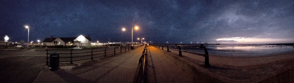 Anne Johnson - Coast road just after sunset