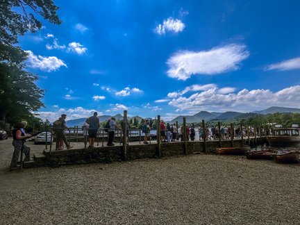 MarieM - Derwent Water - Waiting for the Keswick launch