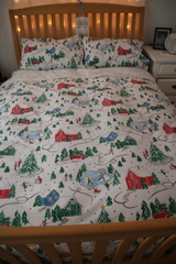 Christmas bedding 