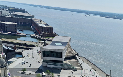 AllanJ - The river Mersey from the top of the Liver Buildings