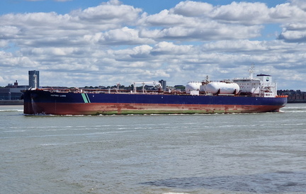 AllanJ - The Hafnia Loire LNG Gas tanker , From Woodside  