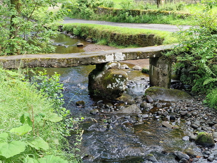 AJ3 the Clapper Bridge Wycoller , 