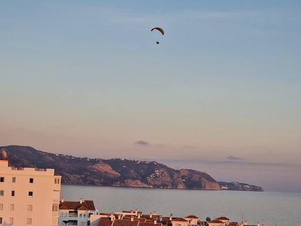  AJ2 Micro kite over Nerja Malaga