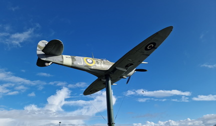 A J 5 In the Sky over Lytham St Annes !