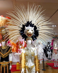 Alany carnival costumes spotted walking round El Cortes Ingles