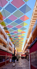 Alany Colourful shopping area Los Alcazares
